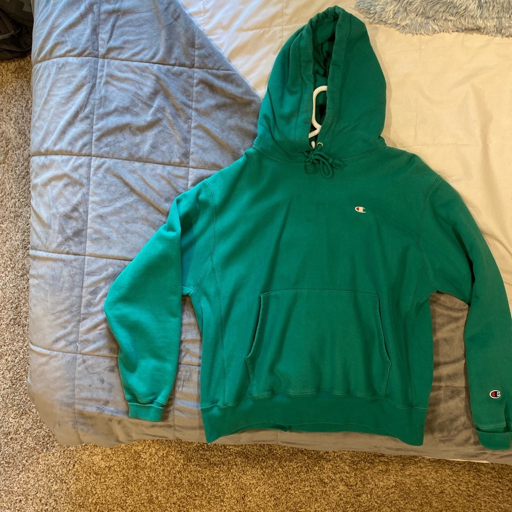 green champion hoodie sweatshirt men’s or woman’s
